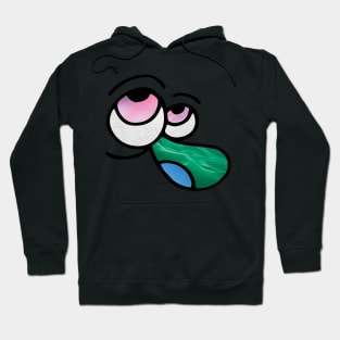 Cartoony Face Hoodie